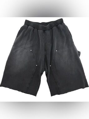 Givenchy Black Washed Utility Shorts